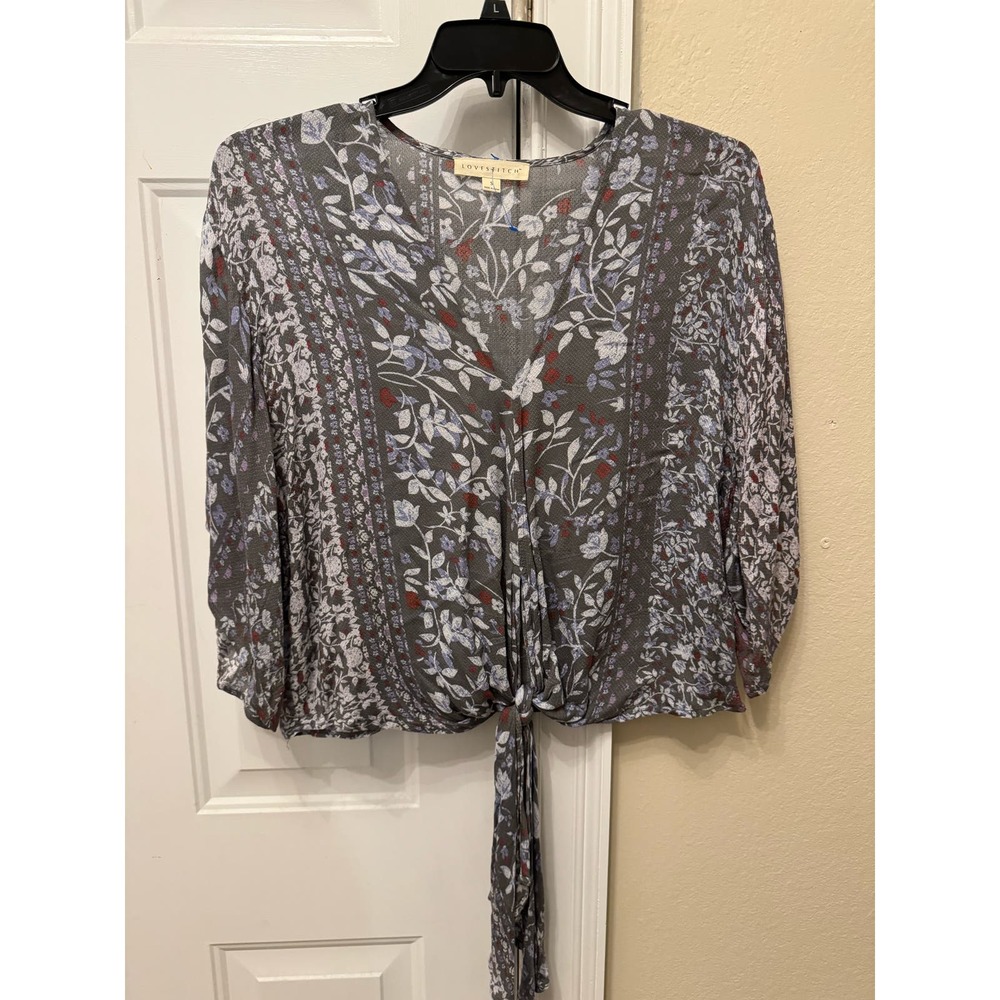 Floral boho top‎